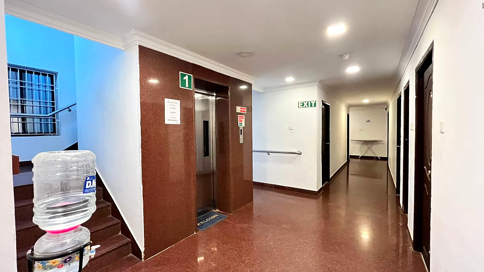 Lift Lobby, Comfort Park Inn, Koyambedu