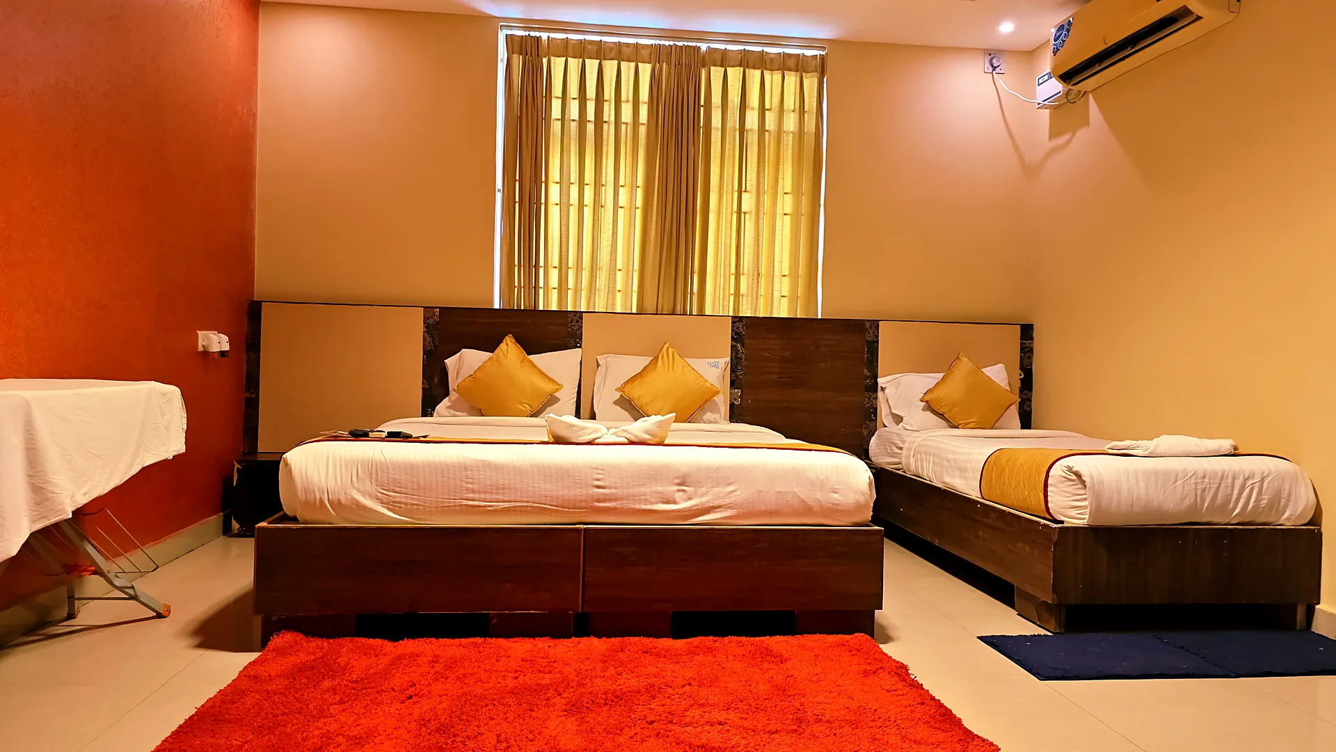 Family room with two beds at Euphoria Extended Stay