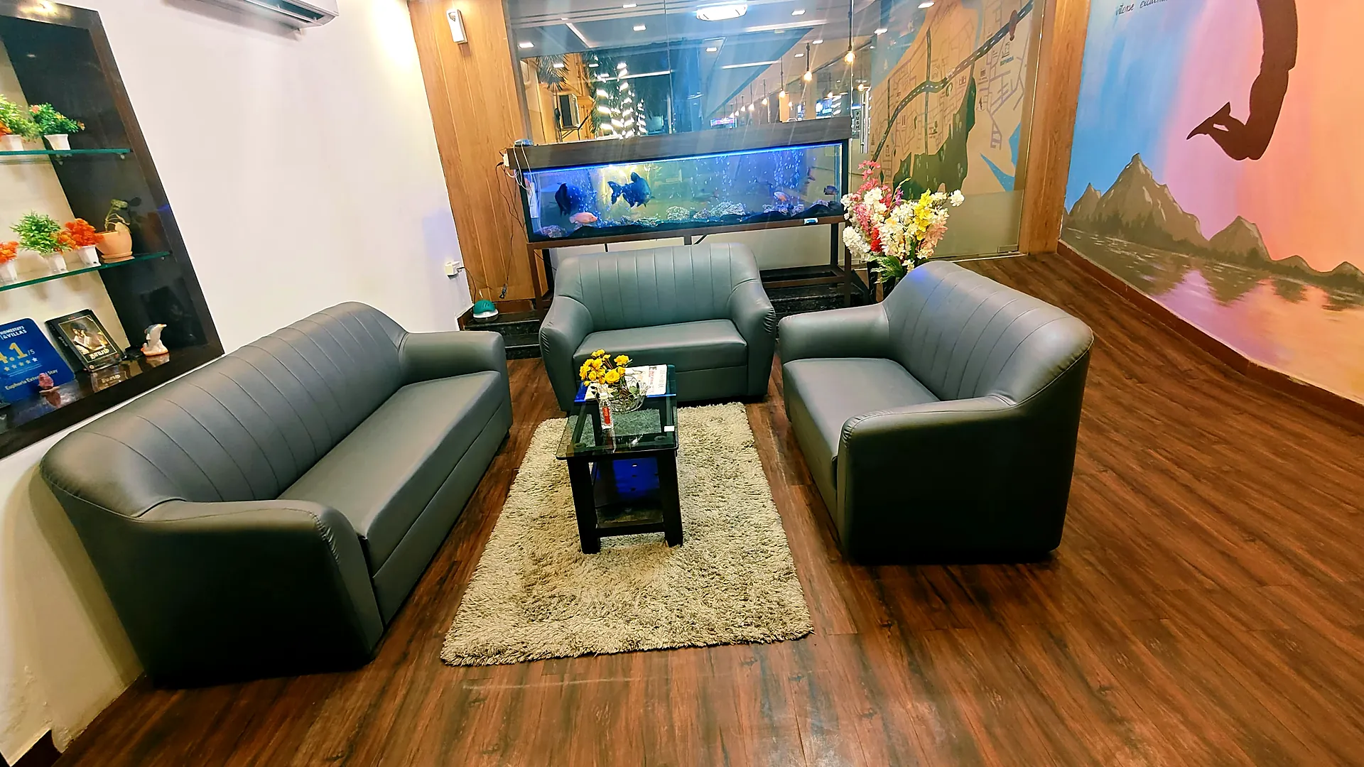 Lounge seating at Euphoria Extended Stay