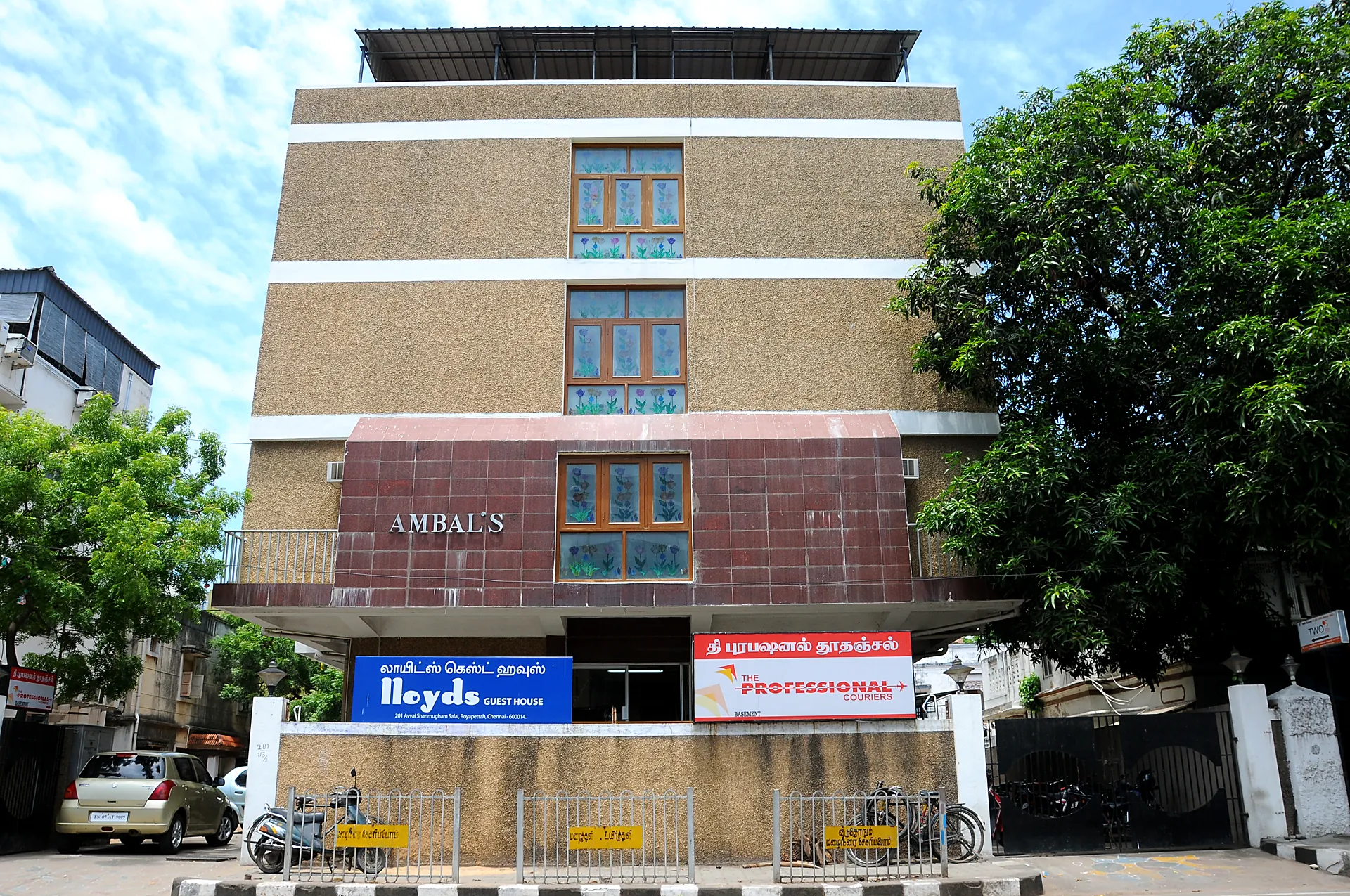 Building, Lloyds Service Apartments, Royapettah, near Music Academy