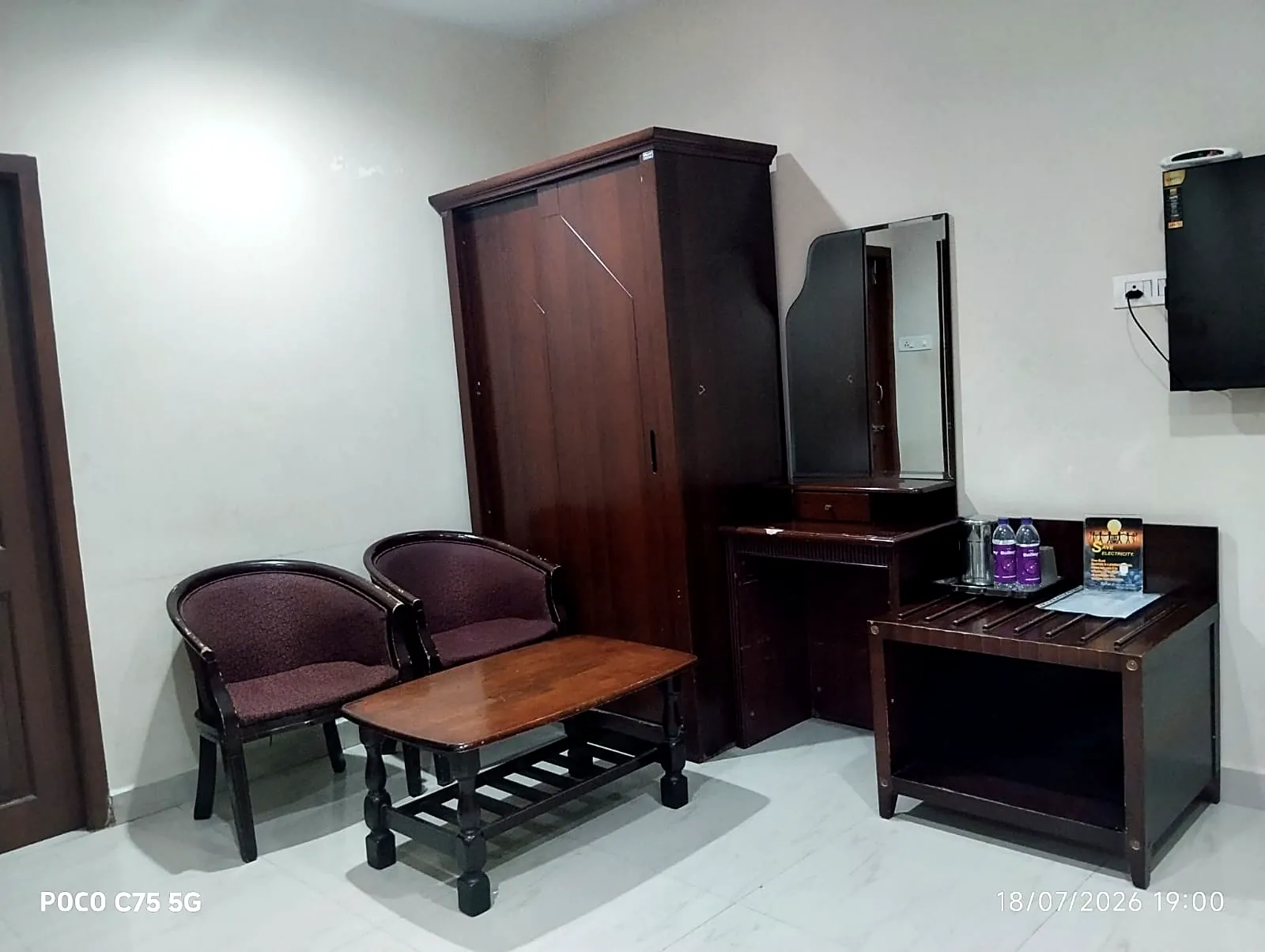 Sitting Area, Lloyds Service Apartments, T Nagar