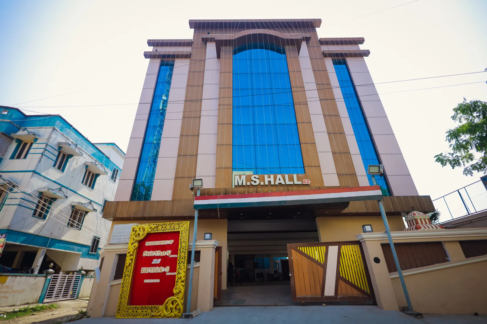 Building, MS Hall, Nanmangalam