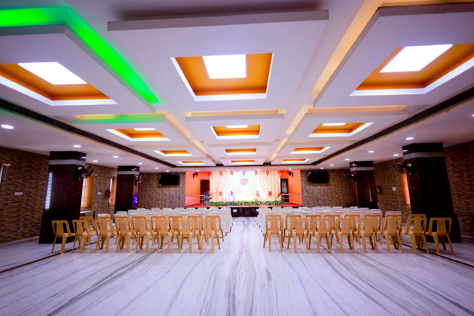 Hall Seating, MS Hall, Nanmangalam