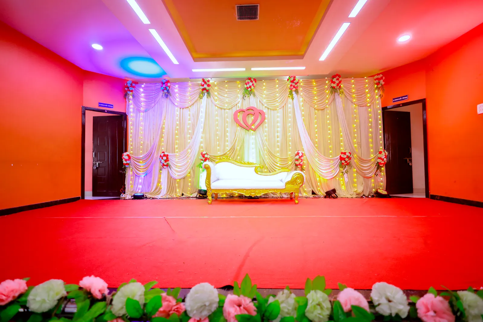 Decorated Stage, MS Hall, Nanmangalam