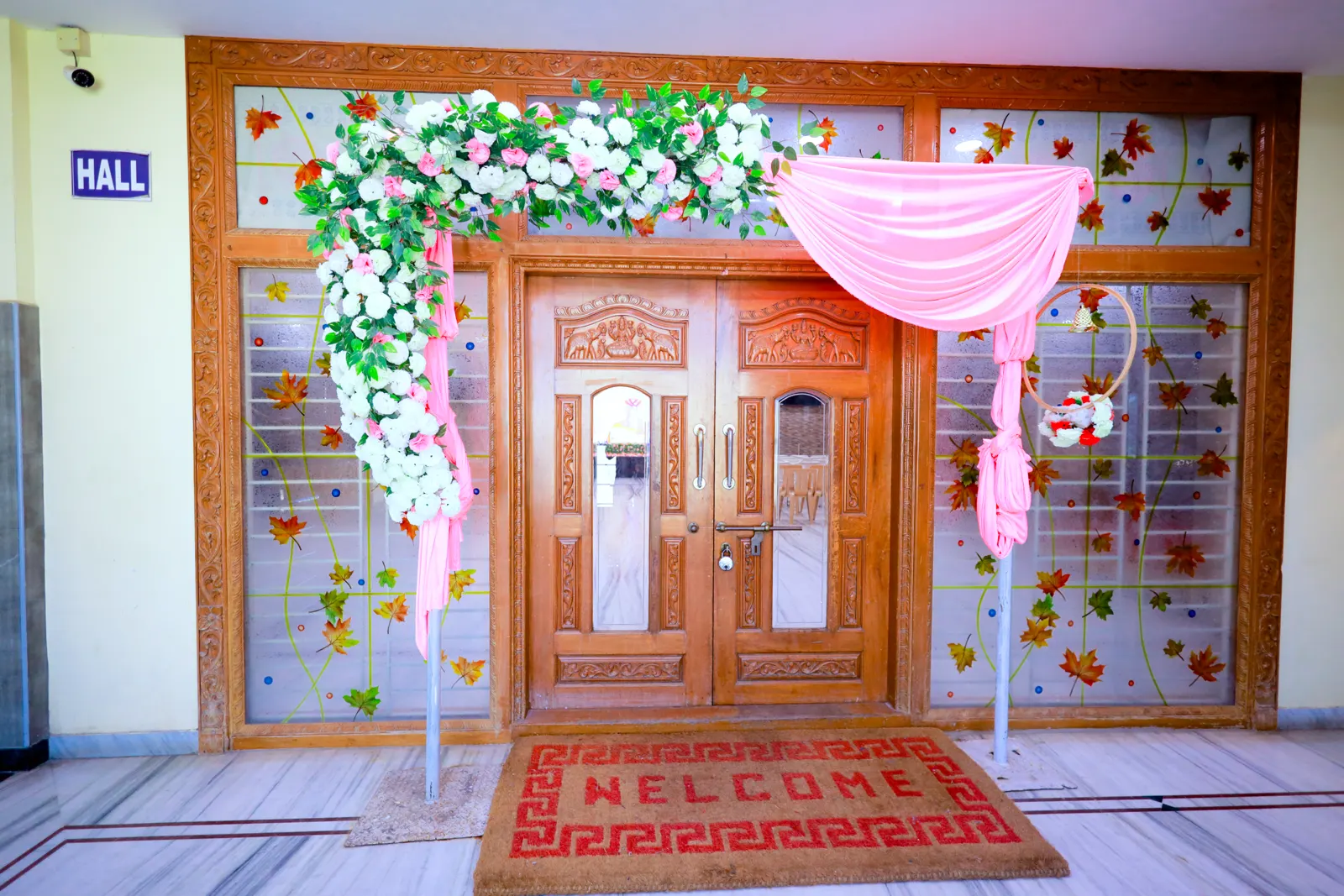 Hall Entrance, MS Hall, Nanmangalam
