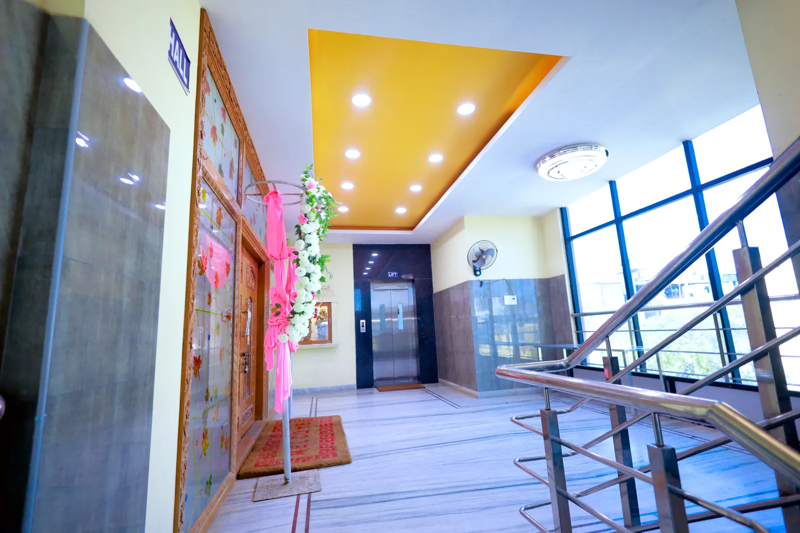 Lift Lobby, MS Hall, Nanmangalam