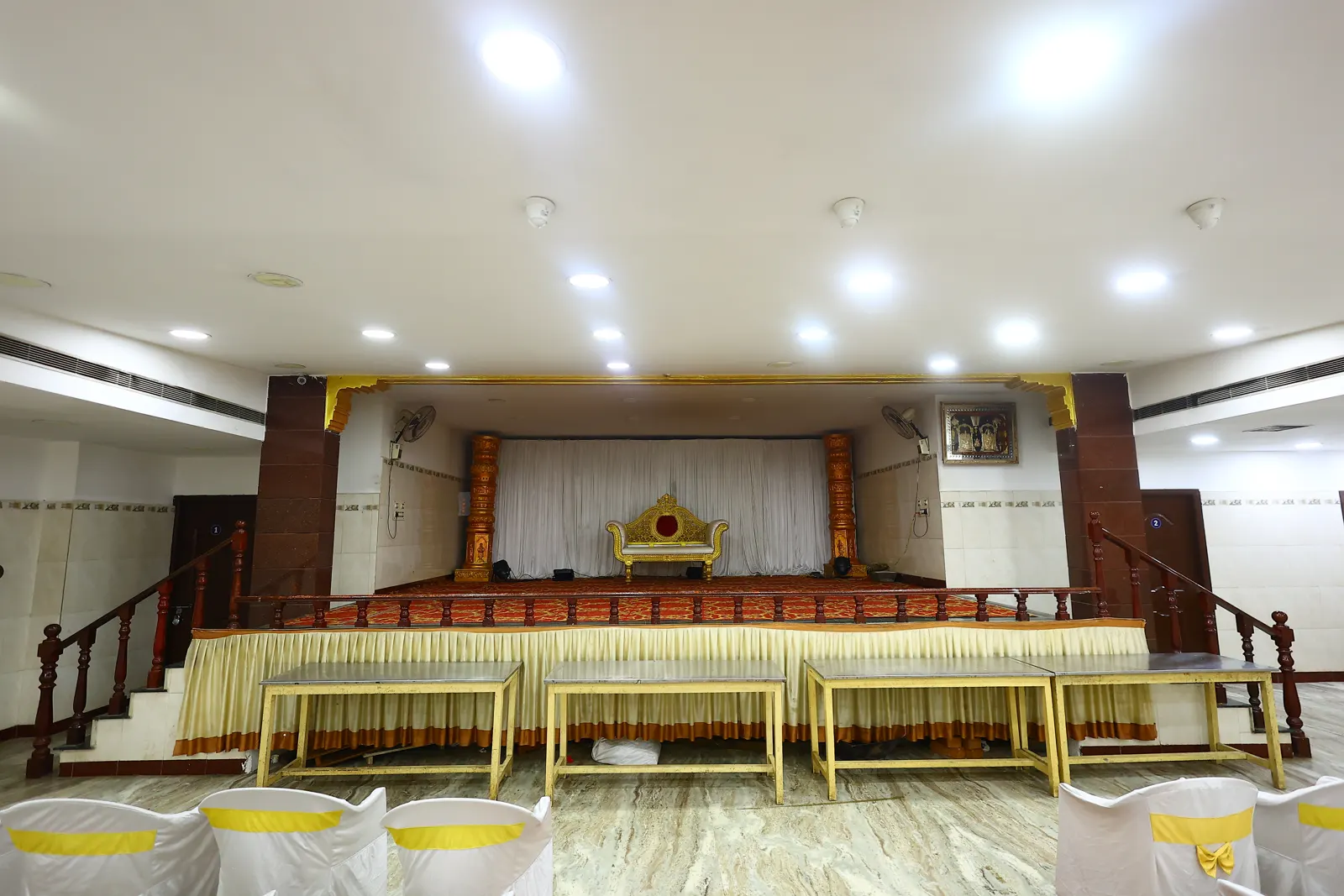 Stage Platform, Sri Hariharan Hall, Nanganallur