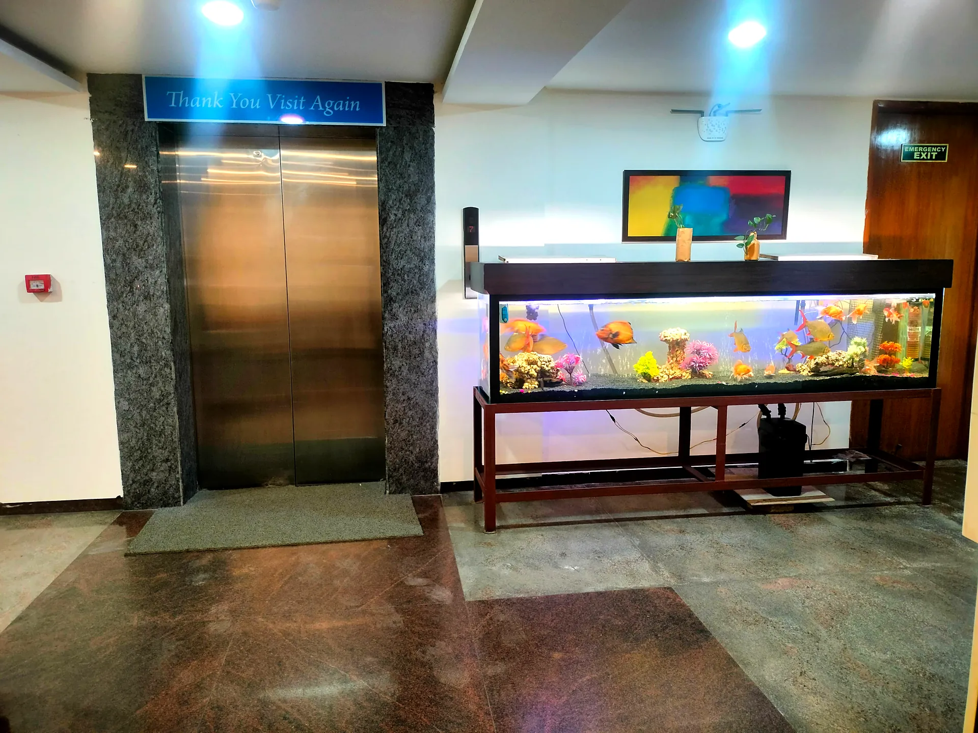 Lobby, The Town Hall, Thoraipakkam, OMR